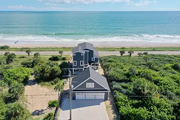 Garage and Home - Flagler Beach Oceanfront Homes